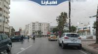 رياح قوية محملة بغبار وأمطار خفيفة تصل مدينة تطوان
